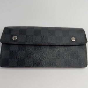Louis Vuitton Damier Graphite Portefeuille Accordion Long Wallet, Unisex | Used